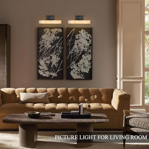 Alabaster Picture Light Hardwired