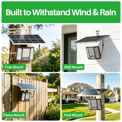 Solar Flood Lights Outdoor Waterproof