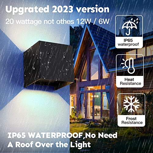 20W LED Waterproof Outdoor Wall Light