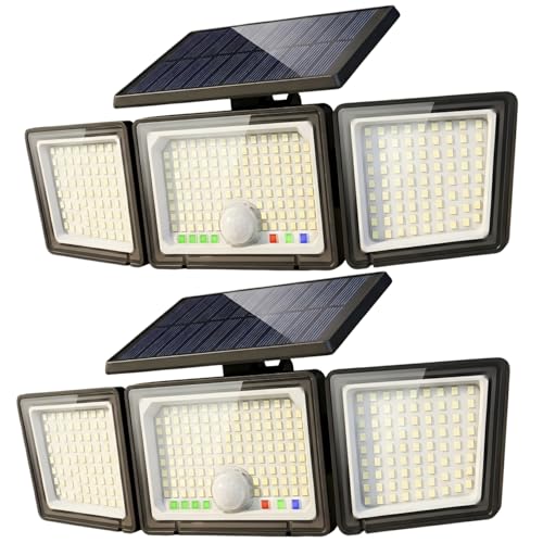 Solar Outdoor Lights Motion Sensor (2 Count)