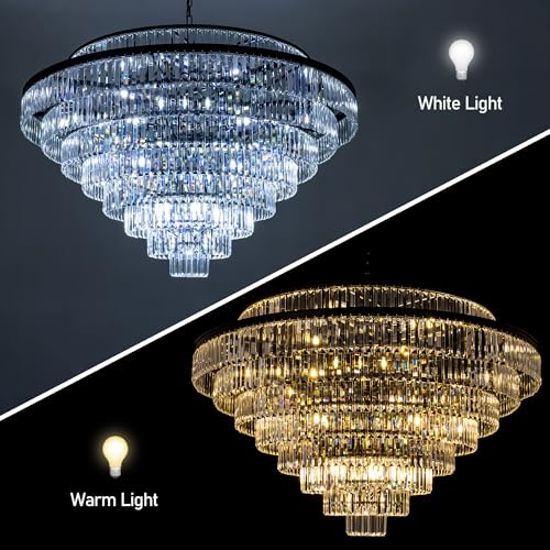Large Crystal Chandelier