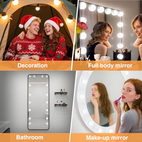 Vanity Lights for Mirror (16 Count)