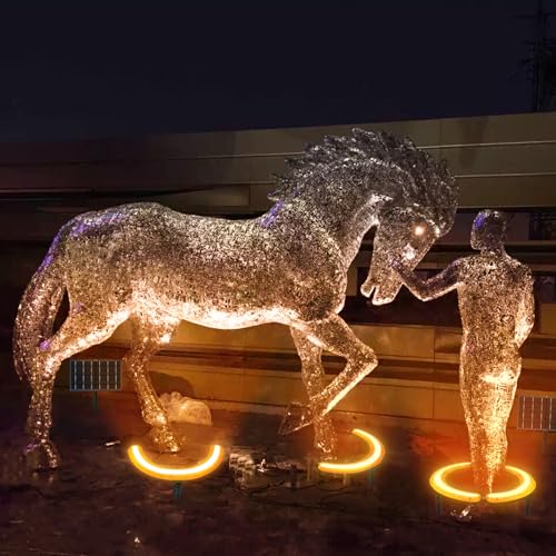 Solar Palm Tree Lights Outdoor