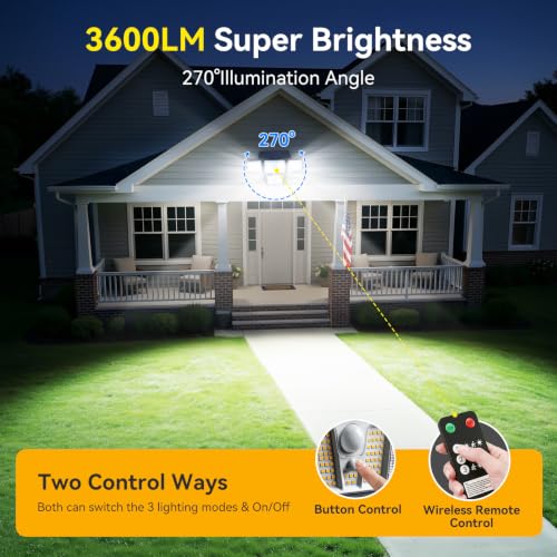 Solar Flood Lights (4 Count)