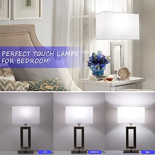 22'' Lamps for Bedrooms Set of 2 (2 Count)