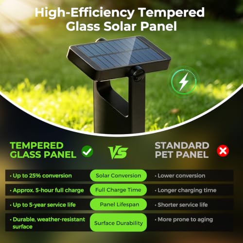 Solar Pathway Lights Outdoor (4 Count)
