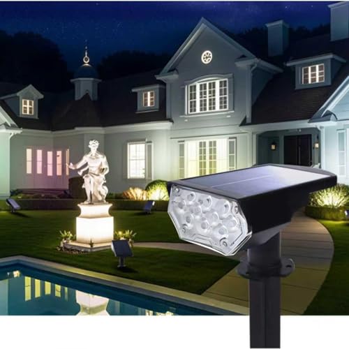 1 Pack Solar Spot Lights Outdoor Waterproof