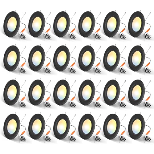 24 Pack 5 6 inch LED Recessed Lighting (24 Count)