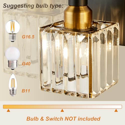 Modern Crystal Bathroom Vanity Light 3