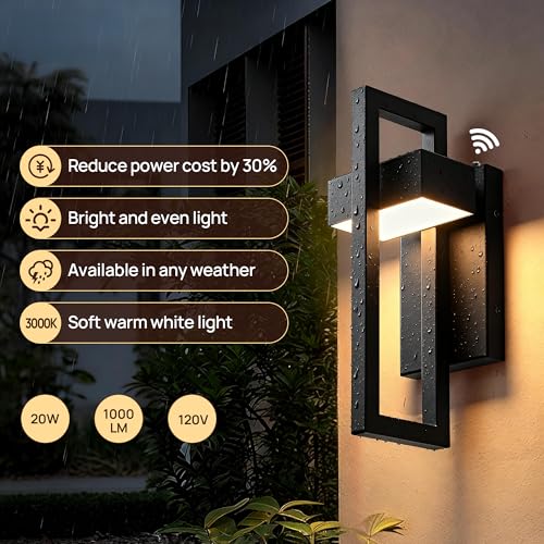 Outdoor Wall Sconce Dusk to Dawn Outdoor Lighting