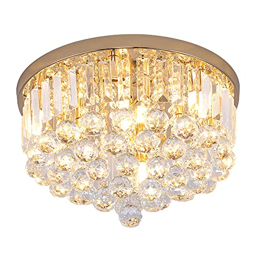 Mini Crystal Chandelier Ceiling Light