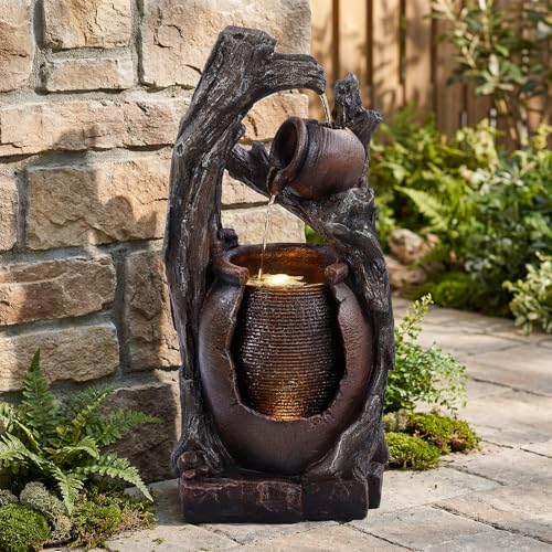 32" H Outdoor Water Fountain