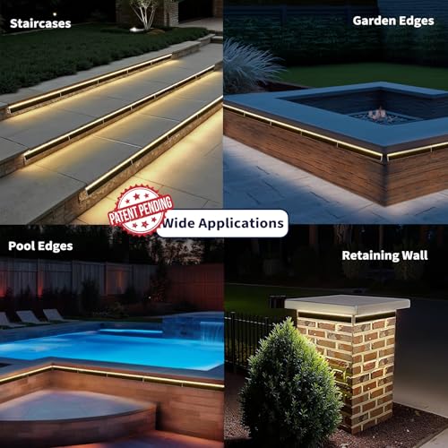 Solar Step Lights Outside