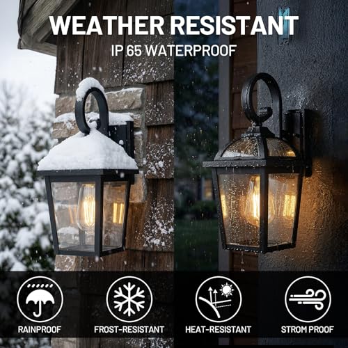 Front Porch Lights Outdoor Wall Lights Exterior Wall Sconce Set of 2 (2 Count)