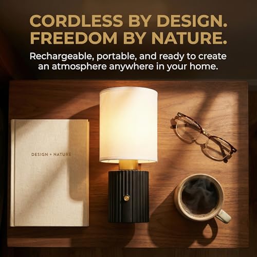 11" Height Modern Cordless Table Lamp