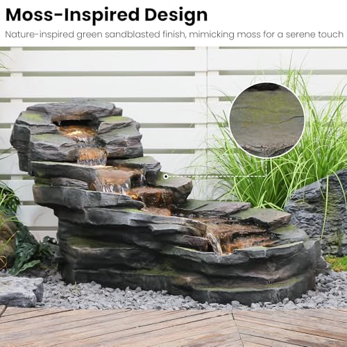 49" L Water Fountain Outdoor 5