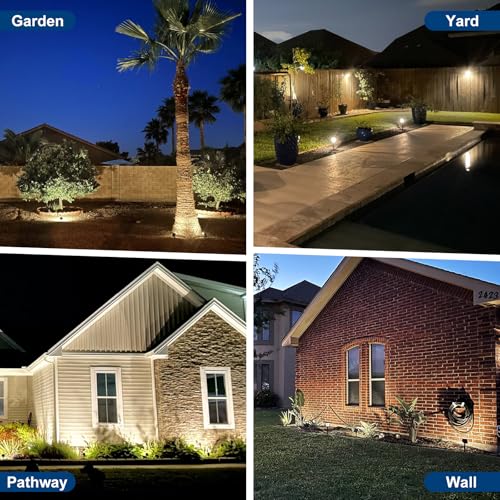 Solar Spot Lights Outdoor (6 Count)