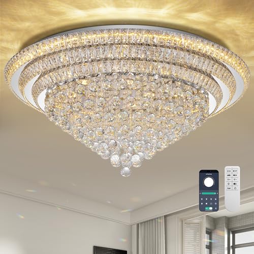 40" Crystal Chandeliers