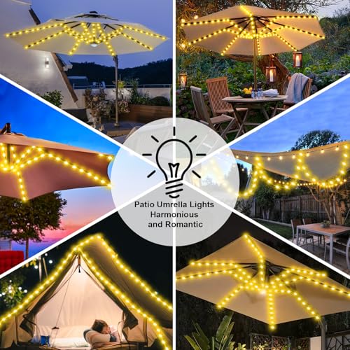 Solar Umbrella Lights