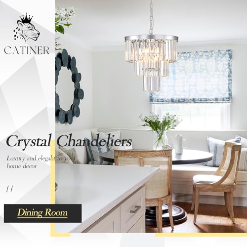 16" Modern Crystal Chandeliers
