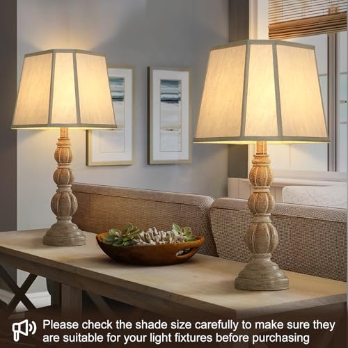 Rectangle Cut Corner Lamp Shades Set of 2 (2 Count)