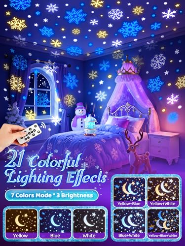 Frozen Toys 15 Music+16 Films+315 Colors Night Light for Kids