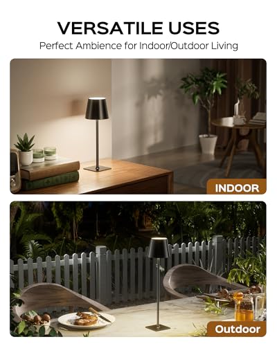 Cordless Table Lamps Rechargeable (2 Count)