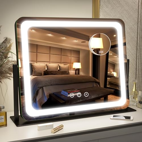 Vanity Mirror with Lights 22"x17"