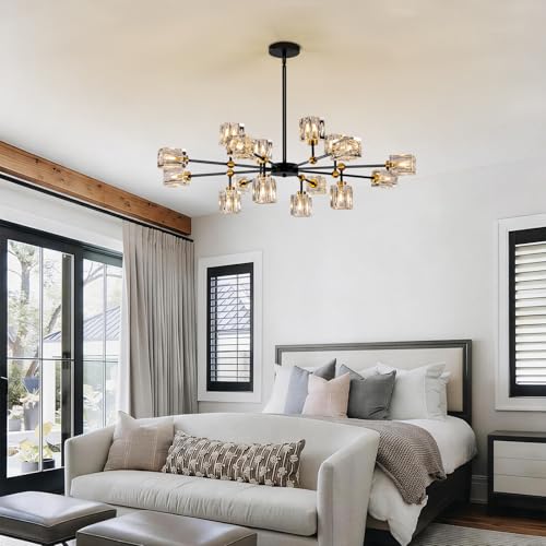 Crystal Sputnik Chandelier with 16