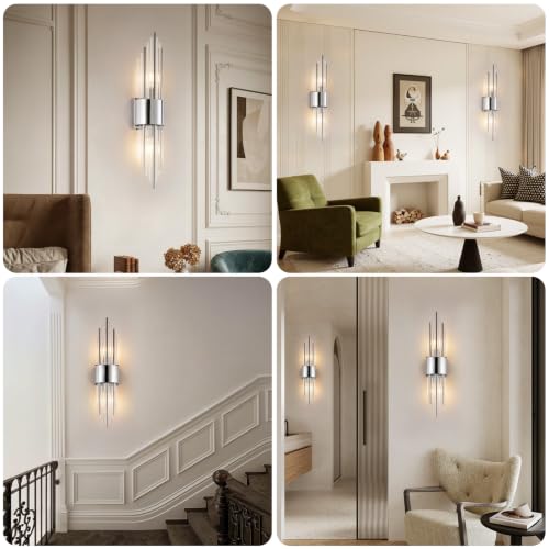 Battery Operated Wall Sconce Set of 2 (2 Count)