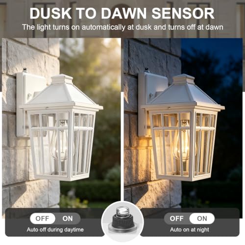 Dusk to Dawn Outdoor Wall Lights for House