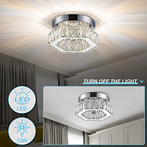 LED Mini Chandeliers with Crystals