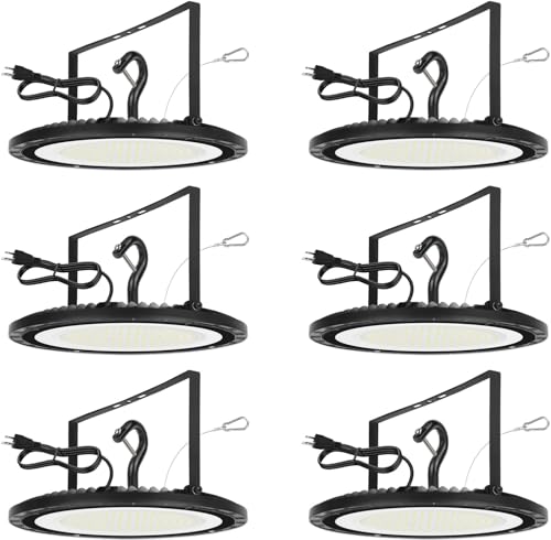 6 Pack 200W High Bay Led Lights (6 Count)