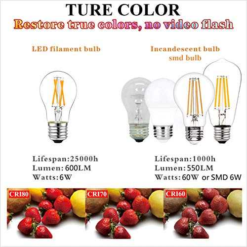 A15 E26 Led Bulb 60 watt (6 Count)