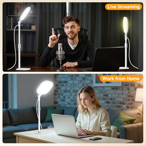 Video Conference Lighting for Zoom with Stand