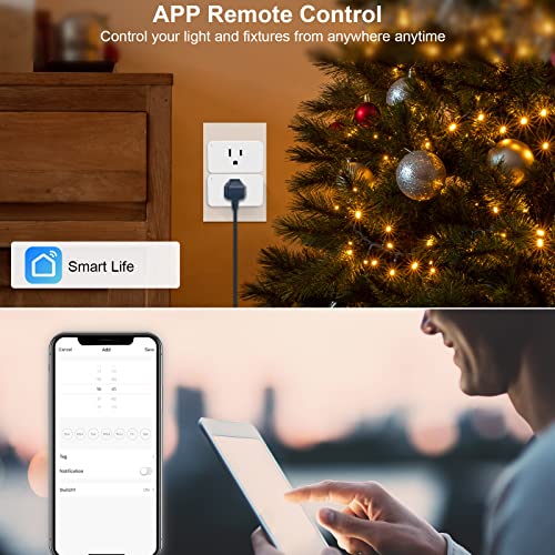 WiFi Smart Dimmable Plug 2 Pack (2 Count)