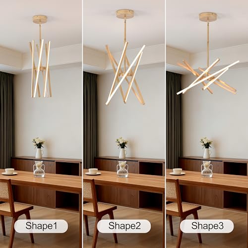 Modern Wood Grain LED 6