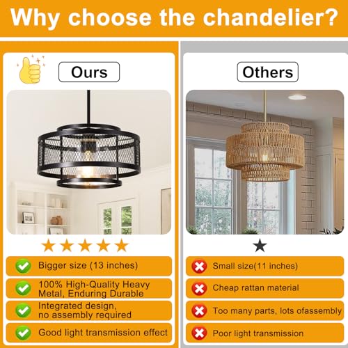 13" Dining Room Light Fixture