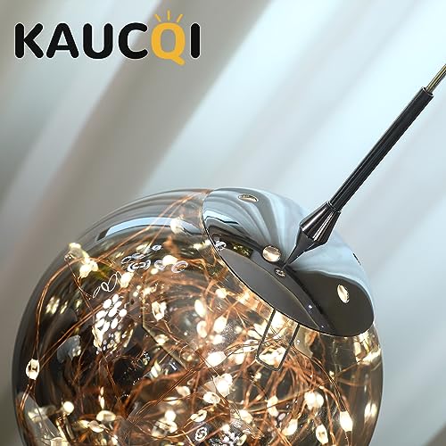 Modern Pendant Light Fixtures for Kitchen Island Sphere Pendant Light Small Hanging Crystal Chandelier for Bedroom Entryway Living Room Foyer Hallway LED Chandeliers for Dining Room (127 Count)