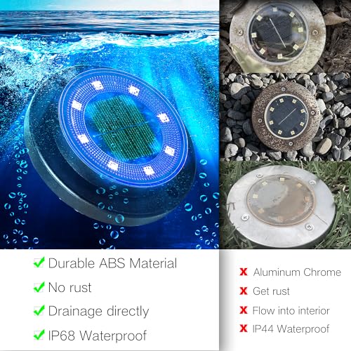 Solar Lights Outdoor Waterproof (12 Count)