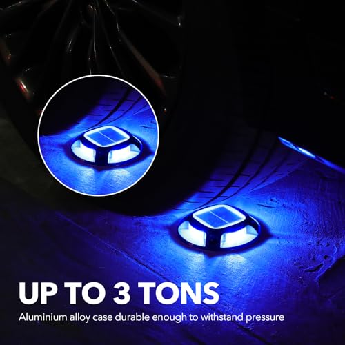 Solar Driveway Lights Outdoor 4 Pack (4 Count)