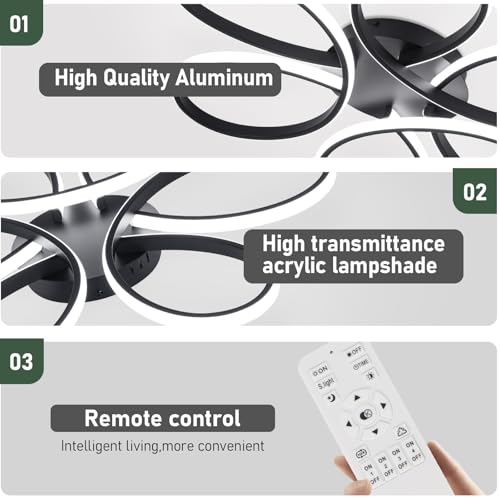 26inch Modern LED Ceiling Light