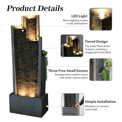 Modern OutdoorWater Fountain