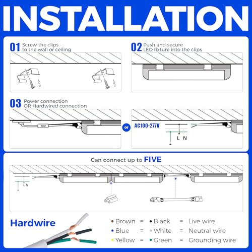 T8 LED Shop Lights 6FT (10 Count)
