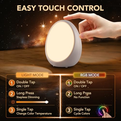 Egg Light for Kids Nursery