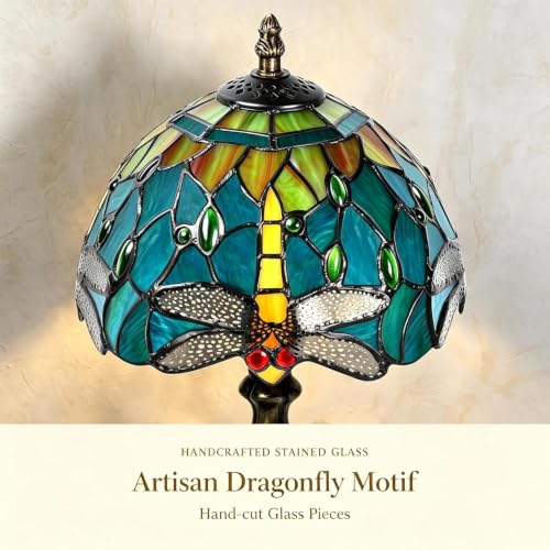 8'' Stained Glass Table Lamp