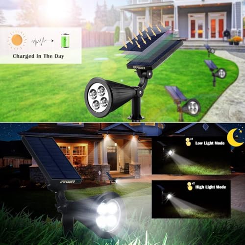 Solar Spot Lights Outdoor Adjustable Spotlights