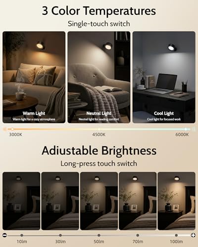 LED Wall Mounted Lights (2 Count)