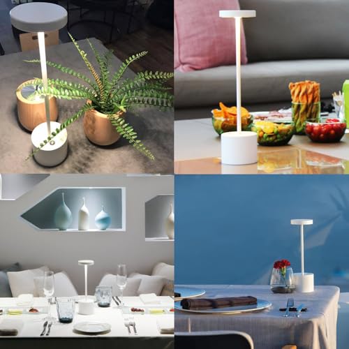 Cordless Table Lamp Rechargeable (2 Count)