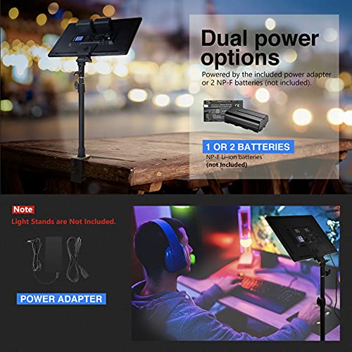 NL288 LED Video Light with 2.4G Remote
